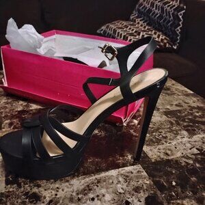 Black Dressy Stilletto - Size 9.5
